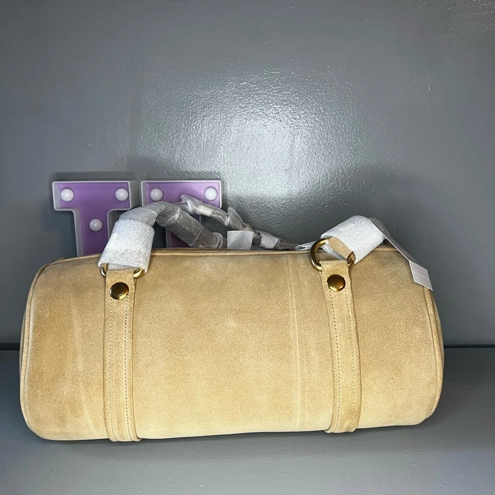 Coach Kisslock Barrel Bag